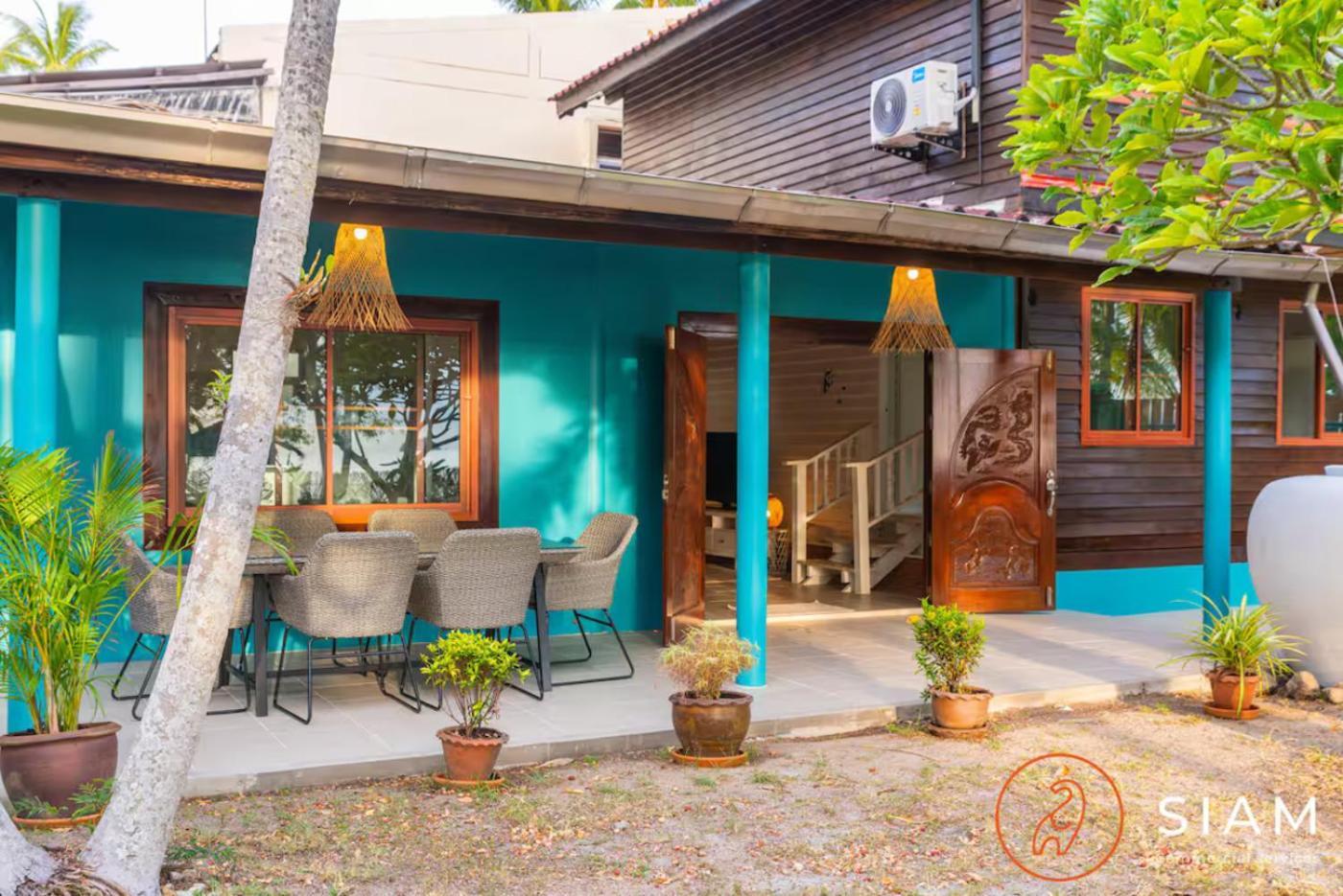 The Wooden Beach House 3Br - Sunset Beach Garden Taling Ngam  Exterior photo
